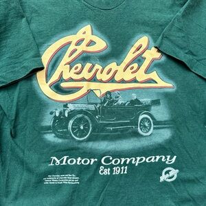 Vintage Chevrolet Green Graphic T-Shirt